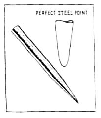 [Diagram of Tungs-tone needle]